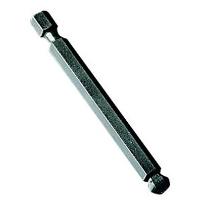 Bondhus 10860 Balldriver Power Bit, 4 mm, 1/4 in Drive, 3 in