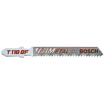 Bosch Power Tools T118BF Bi-Metal Jigsaw Blades, 3 5/8 in, 11-14 TPI