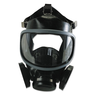 MSA 480259 Ultra-Twin Respirator, Medium, Silicone