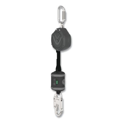 MSA VSOHW-011-NE-A V-SHOCK Fall Limiter, 6 ft, Carabiner, 310 lb, 36CS Snaphook, 1 Leg