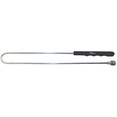 Ullman HT2FL Flexible Magnetic Pick-Up Tool, Aluminum, 5 lb cap, 1/2 in dia, 29 in L