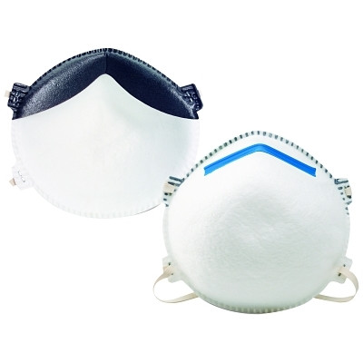 North by PIP 14110392 SAF-T-FIT PLUS N1115 Disposable Respirator, Half-Facepiece, Non-Valved N95, Blue Color Code, X-Large