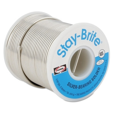 Harris Product Group SB861 Silver-Bearing Solders, Spool, 1/8 in