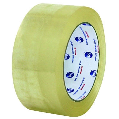 Intertape Polymer Group F402005 Hot Melt General Purpose Carton Tapes, 48 mm x 100 m, 1.6 mil Thickness, Clear