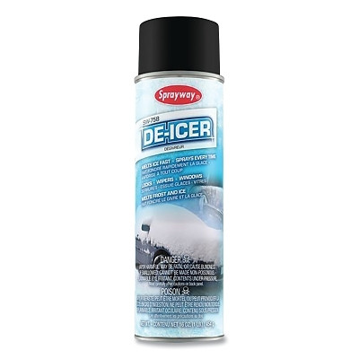 Sprayway SW758 Industrial De-Icer, 20 oz. Aerosol Can