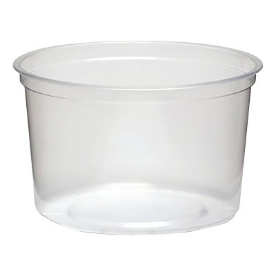 WNA APCTR16 Deli Container, Clear, 16 oz, Plastic