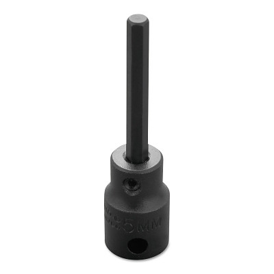 Proto J72905M Metric Impact Socket Bits, 3/8 in Drive, 5 mm Tip