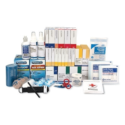 First Aid Only 91361 100 Person 3 Shelf Refill Kit, Manufacturing Facilities/Industrial Sites/Warehouses