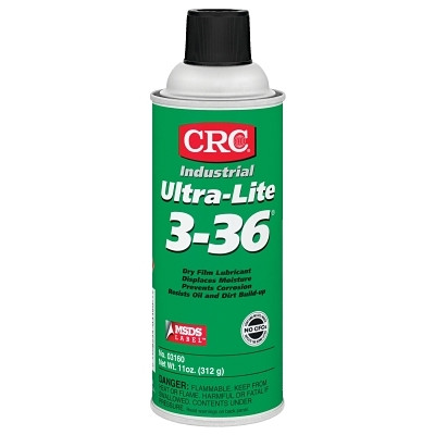 CRC 03160 Ultra-Lite 3-36 Lubricants, 16 oz Aerosol Can