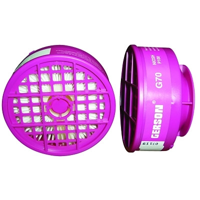 Gerson GX70 Gerson Respirator Cartridges, Filter Cartridge, P100