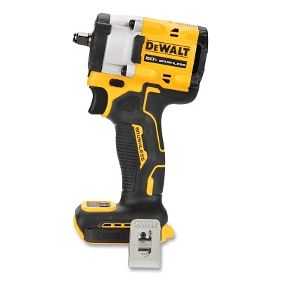 DeWalt DCF923B ATOMIC 20V MAX* Cordless Impact Wrench, Hog Ring Anvil, 3/8 in Drive, 2500 RPM, Tool Only