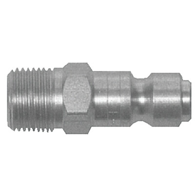 Dixon Valve DCP1 Air Chief Automotive Quick Connect Fittings, 1/4 in (NPT) M, Steel Plug