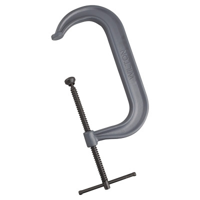 Wilton 14298 400 Series C-Clamp, Sliding Pin, 6-5/16 in Throat Depth