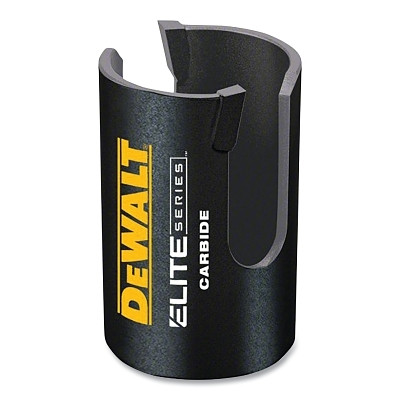 DeWalt DAH4134 ELITE SERIES Hole Saw, Carbide, Multi-Material Cutting, 1-3/4 in dia Cutting x 1-3/4 in D Cutting