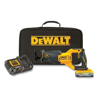 DeWalt DCS382H1 XR Brushless Cordless Reciprocating Saw, 20V MAX*, Kit Incl Battery/Charger/Blade/Tool Bag