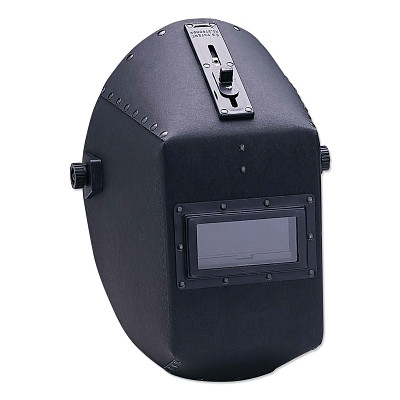 Jackson Safety 14532 WH20 490P Fiber Shell Welding Helmet, SH10, Black, Quick Slide Lift Front, 2 in H x 4-1/4 in W