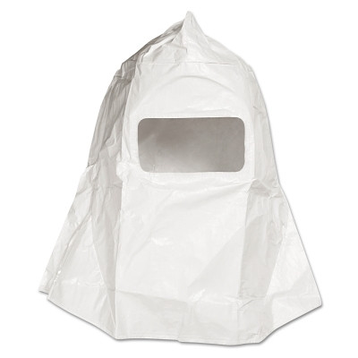 North by PIP 14530001 Sperian Free Air Paint Spray Hood with Visor, Cotton Twill, White