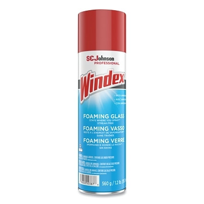 Windex 333813 Foaming Glass Cleaner, 19.7 oz, Aerosol Can