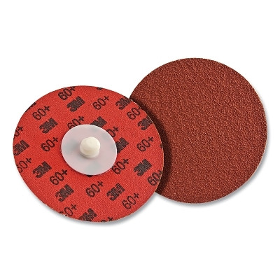 3M 7100001475 Cubitron II Roloc Durable Edge Disc 984F, Precision Shaped Ceramic, YF-Weight, 2 in dia, 60+, TR, Die R200P
