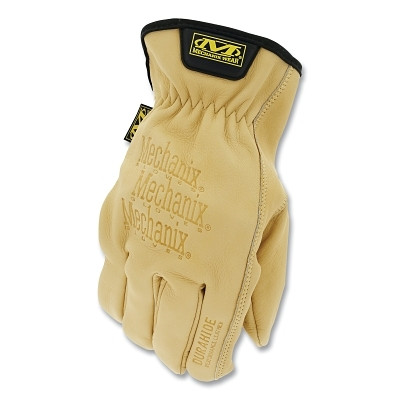 Mechanix Wear LDCW-75-510 DuraHide Cow Driver Gloves, Small, Unlined, Women's, Brown