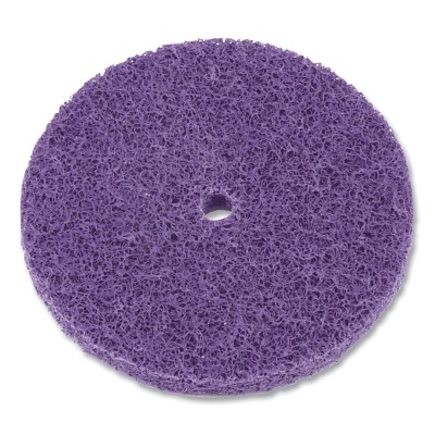 Scotch-Brite 7000046258 HS Blend and Finish Disc, Aluminum Oxide, 6 in dia x 1/2 in Center Hole, BF-DC