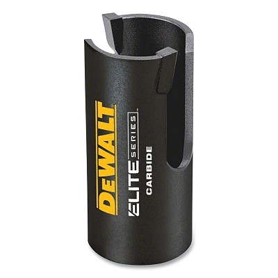 DeWalt DAH4138 ELITE SERIES Hole Saw, Carbide, Multi-Material Cutting, 1-3/8 in dia Cutting x 2-7/16 in D Cutting