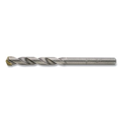 Cle-Line C20934 1818 Masonry Carbide Tipped Twist Drill Bit, 1/4 in Cutting dia, Radial Point, 4 in OAL