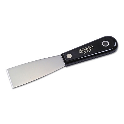Stanley 28141 Nylon Handle Putty Knife, 1-1/2 in W, Stiff Blade