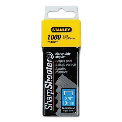 Stanley TRA706T Heavy-Duty Staple, 3/8 in L x 27/64 in W
