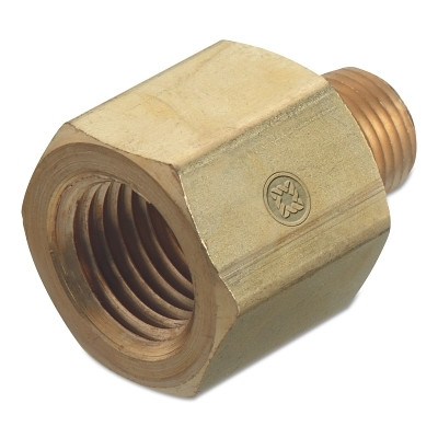 Western Enterprises BA84HP Pipe Thread Adapters, 3,000 PSIG, Brass, 1/2 in (NPT)