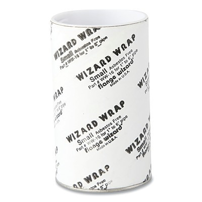 Flange Wizard WW16 Wizard Wrap, Small, 2-5/8 in W, 30 in L, Heat Resistant
