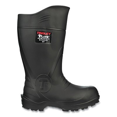 Tingley 27251.12 Flite Safety Toe Boot, Men's 12/Women's 14, 15 in H, Aerex 1.5.5 Material, Black