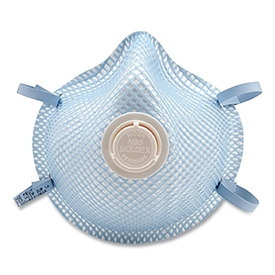Moldex 2300N95 2300 N95 2-Strap Particulate Respirator with Exhale Valve, Disposable, Half-Face, Medium/Large