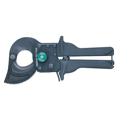 Greenlee 50176005 Ratchet Cable Cutters, 11 3/4 in, Shear Cut