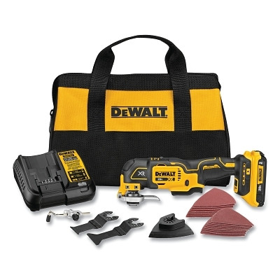 DeWalt DCS356SD1 20V MAX* XR 3-Speed Oscillating Multi-Tool Kit, DUAL-GRIP Variable-Speed Trigger, 20000 OPM, with Depth Guide