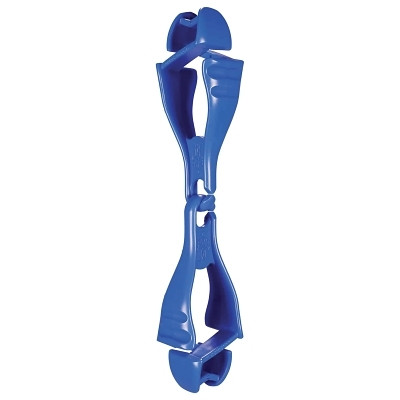Ergodyne 19117 Squids 3400 Glove Clip Holder with Dual Clips, Blue