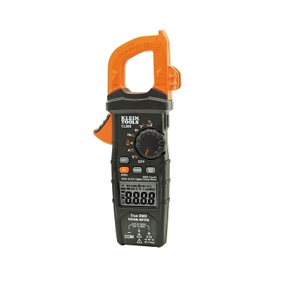 Klein Tools CL800 Digital Clamp Meter, 3 Functions, -14F to 1000F Temp Range, 600A AC/DC, 1000V