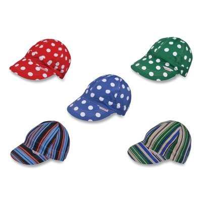 Comeaux Caps 40718 Short Crown Caps, Size 7 1/8, Assorted Prints