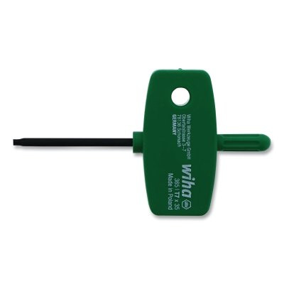 Wiha Tools 36513 Wing Handle Torx Key, 1-3/8 in L, Alloy Steel, Green