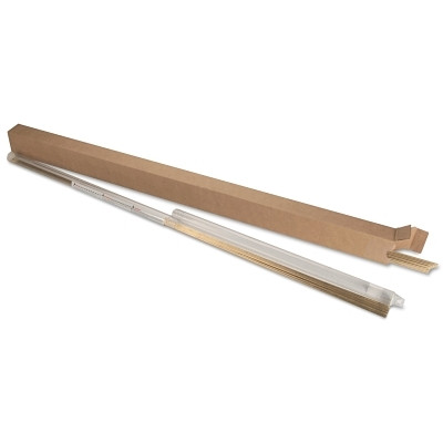 Best Welds BRZ316X36X10 A5.8 Low Fuming Bronze Filler Metal, 3/16 in dia x 36 in L, Bare, 10 lb Box