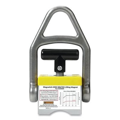 Magswitch 8100089 MLAY600 Lifting Magnet, 600 lb Max Load Cap