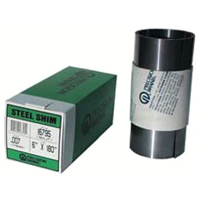 Precision Brand 16130 Steel Shim Stock Rolls, 0.1, Low Carbon 1008/1010 Steel, 0.001" x 100" x 6"