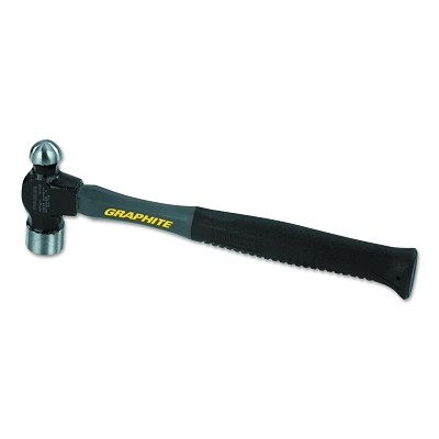 Stanley 54716 Ball Pein Hammer, Graphite Handle, 13 in OAL, Steel 16 oz Head