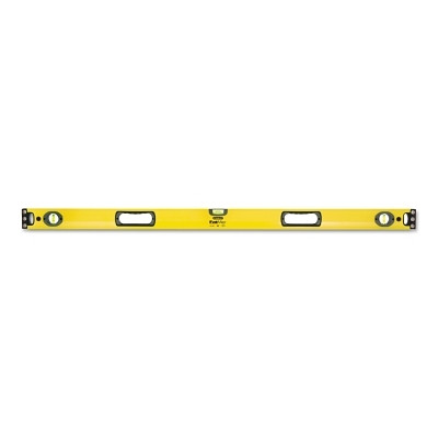 Stanley 43548 FatMax Non-Magnetic Level, 48 in, 3 Vials, Box Beam, Aluminum