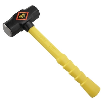 Nupla 27540 Ergo-Power Double-Face Steel-Head Sledge Hammer, 4 lb Head, 14 in Super Grip Handle