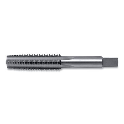 Cle-Line C62069 Straight Flute Taper Chamfer Hand Tap, 9/16-12 UNC Tool Size, 3.5938 in OAL, 4 Flutes