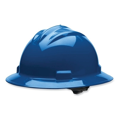Bullard 71KBR C71 Full Brim Hard Hat 4-Point Ratchet Kentucky Blue