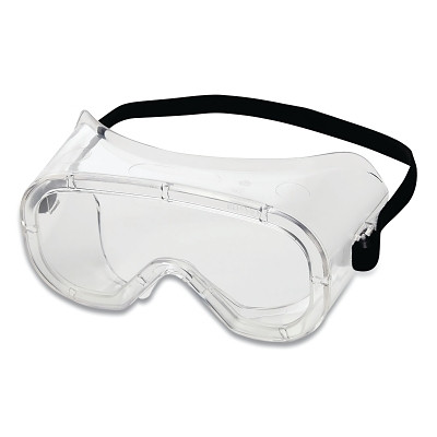 Sellstrom S81220 812 Non-Vented Safety Goggle, Clear Lens, Clear Frame, Non-Vented