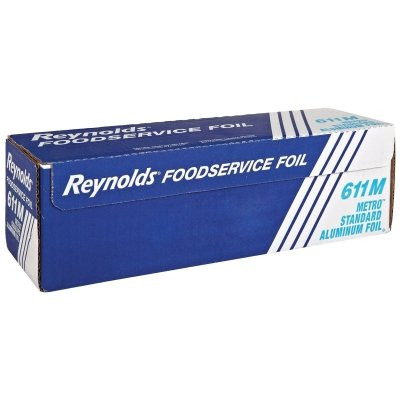 Reynolds Food Packaging 611M Metro Standard Aluminum Foil, 12 in W x 1000 ft, Roll