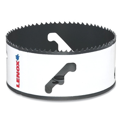 Lenox 3007272L Bi-Metal SPEED SLOT Hole Saw, 4-1/2 in dia, 1-1/2 in D, 1-5/8 in L, Unarbored
